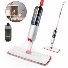 Balai Serpillère Pulvérisateur avec Réservoir Rechargeable – ممسحة بخاخ مع زجاجة قابلة لإعادة التعبئة