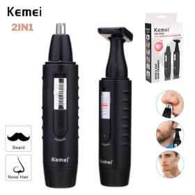 Kemei Tondeuse électrique rechargeable pour Nez et Barbe