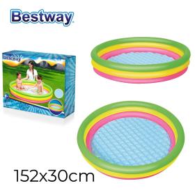 Piscine Gonflable Arc-en-Ciel 152 cm x 30 cm Bestway #51103
